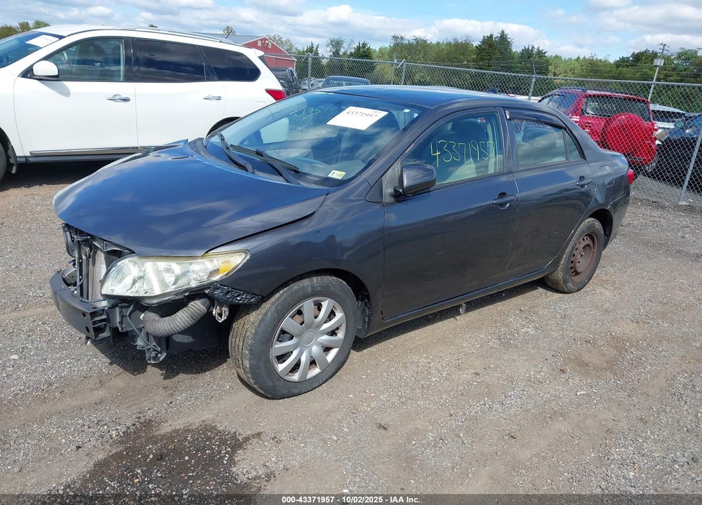 2009 TOYOTA COROLLA VIN: JTDBL40E79J046290