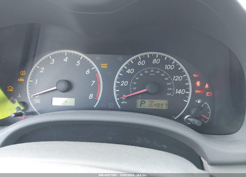 2009 TOYOTA COROLLA VIN: JTDBL40E79J046290