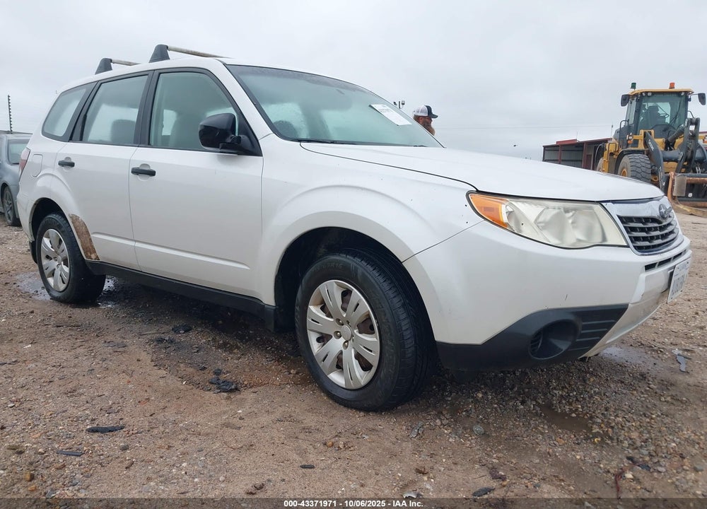 2010 SUBARU FORESTER 2.5X VIN: JF2SH6AC7AH706822