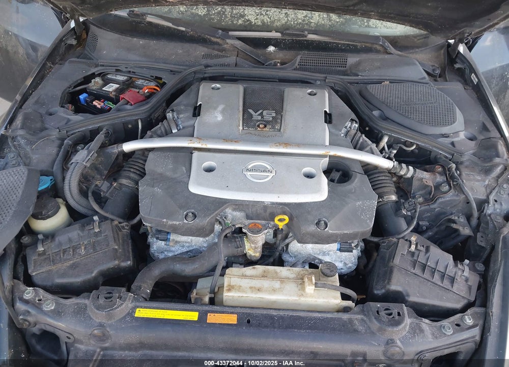 2008 NISSAN 350Z ENTHUSIAST VIN: JN1BZ34D38M702172