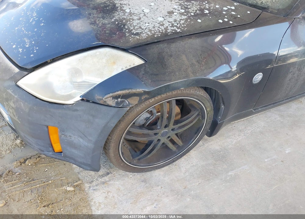 2008 NISSAN 350Z ENTHUSIAST VIN: JN1BZ34D38M702172