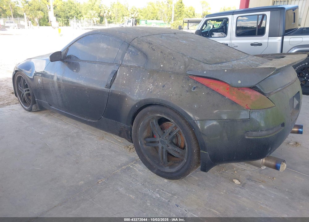 2008 NISSAN 350Z ENTHUSIAST VIN: JN1BZ34D38M702172