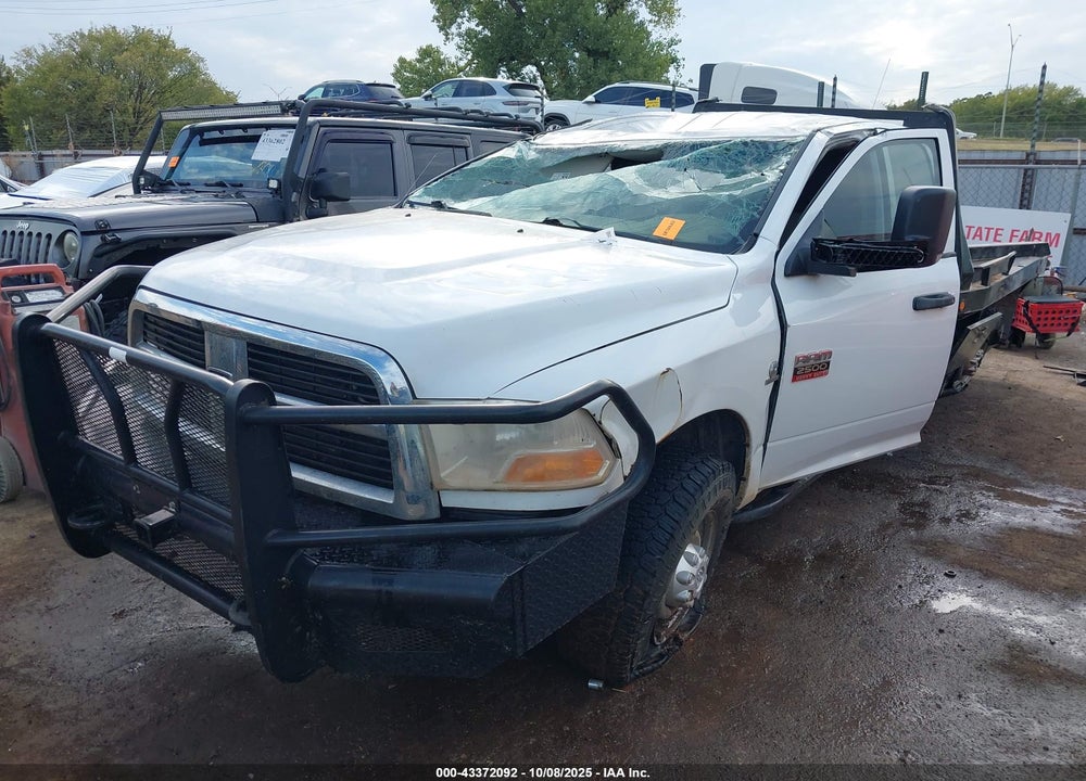2011 RAM 2500 ST VIN: 3D7UT2CL2BG551951