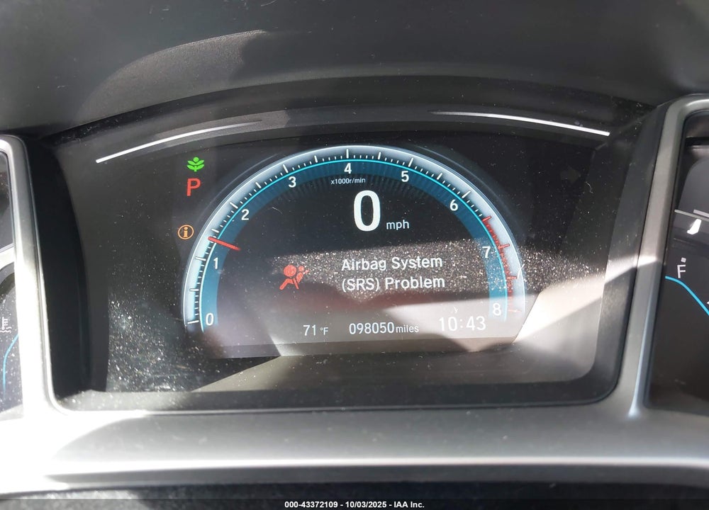 2016 HONDA CIVIC EX-T VIN: 19XFC1F3XGE027023