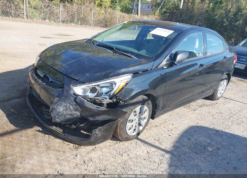 2017 HYUNDAI ACCENT SE VIN: KMHCT4AE4HU356523