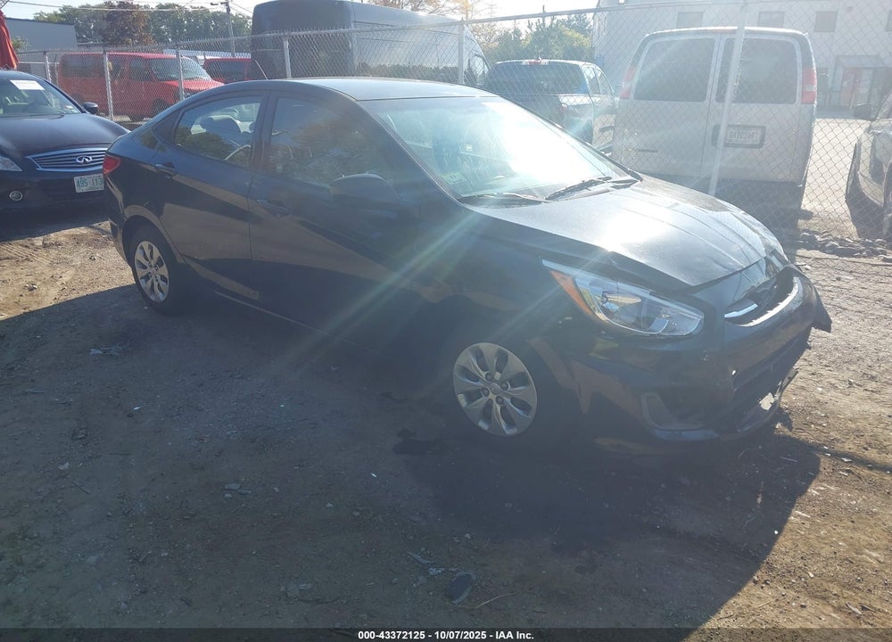 2017 HYUNDAI ACCENT SE VIN: KMHCT4AE4HU356523