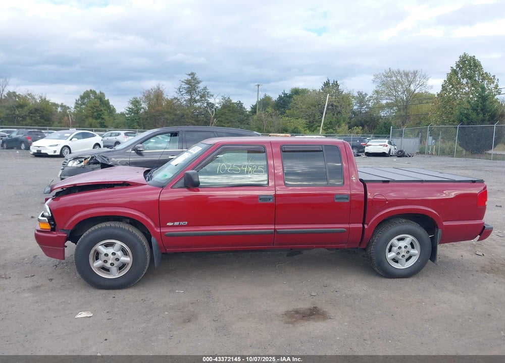 2003 CHEVROLET S-10 LS VIN: 1GCDT13X53K137290