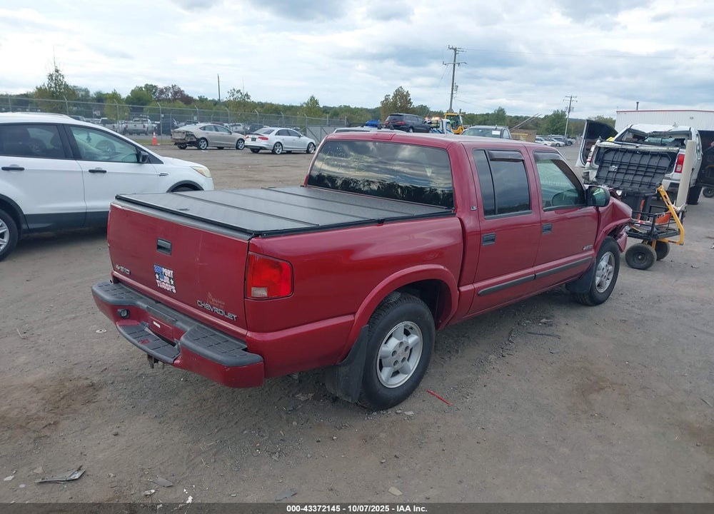 2003 CHEVROLET S-10 LS VIN: 1GCDT13X53K137290