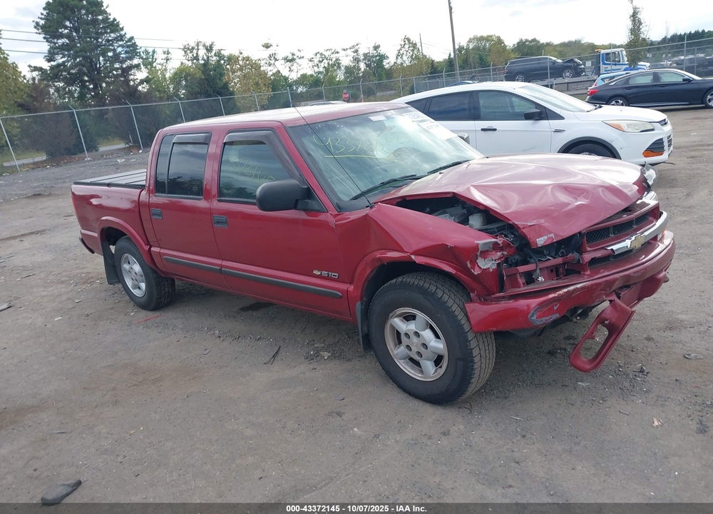 2003 CHEVROLET S-10 LS VIN: 1GCDT13X53K137290