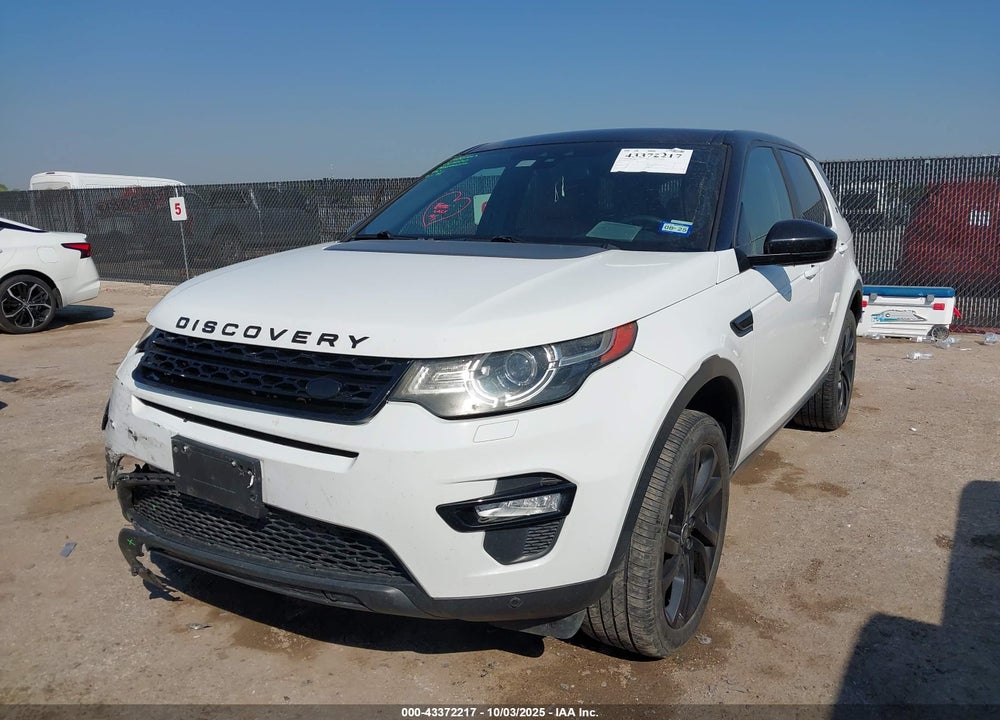 2016 LAND ROVER DISCOVERY SPORT VIN: SALCT2BGXGH576130