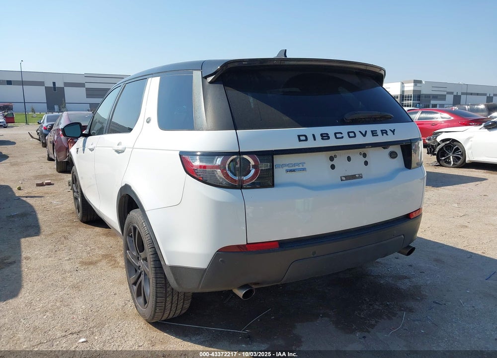 2016 LAND ROVER DISCOVERY SPORT VIN: SALCT2BGXGH576130