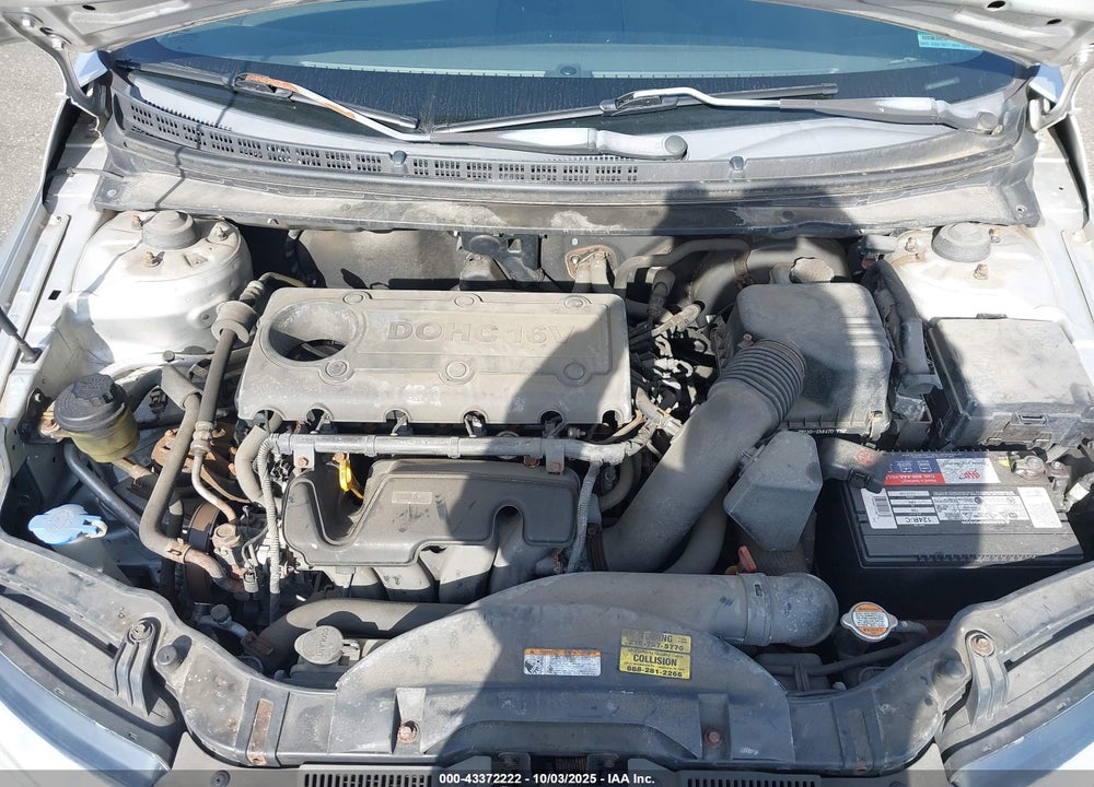 2010 KIA FORTE VIN: KNAFW6A32A5157423