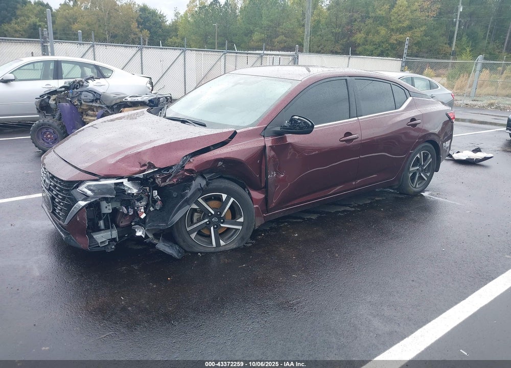 2024 NISSAN SENTRA SV XTRONIC CVT VIN: 3N1AB8CV7RY228135