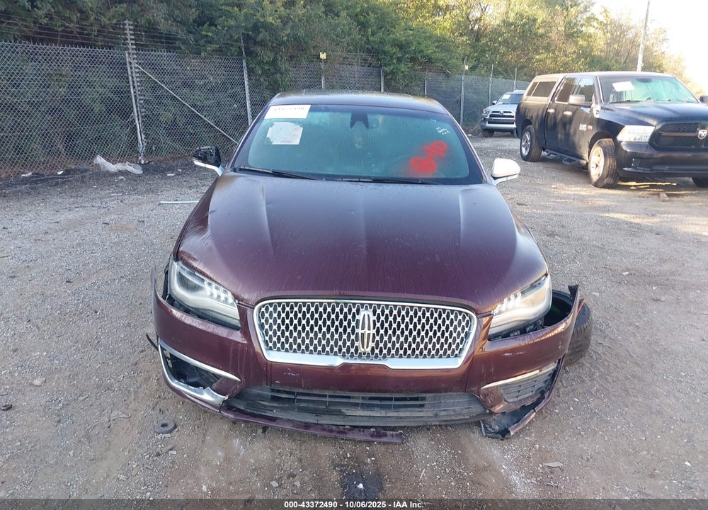 2017 LINCOLN MKZ RESERVE VIN: 3LN6L5F91HR662536