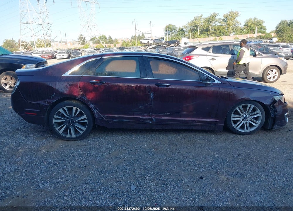 2017 LINCOLN MKZ RESERVE VIN: 3LN6L5F91HR662536