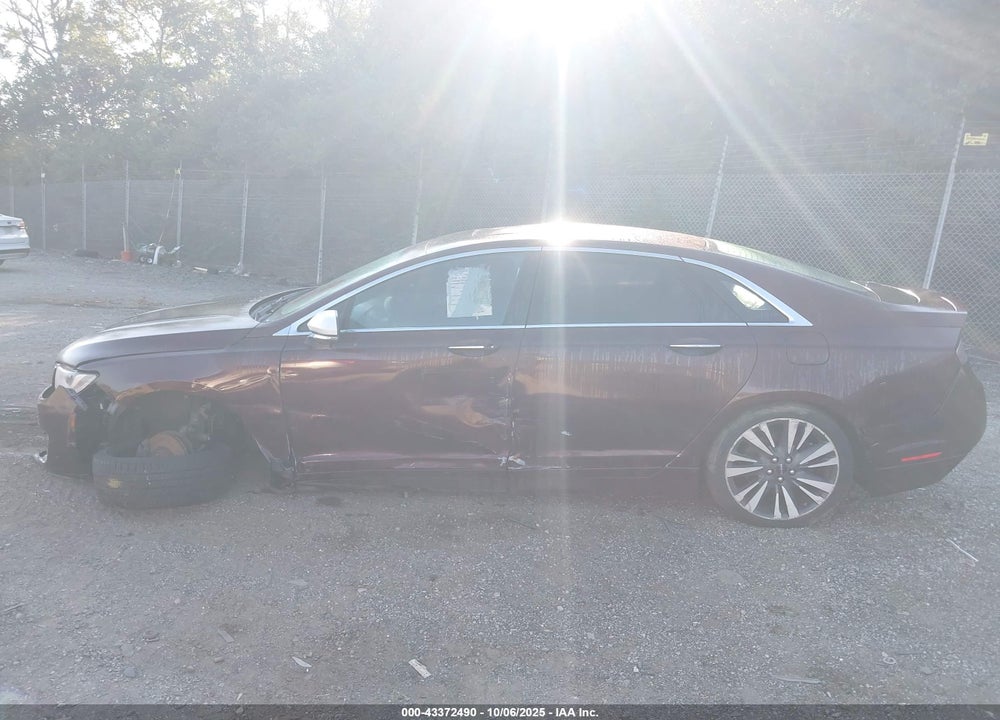 2017 LINCOLN MKZ RESERVE VIN: 3LN6L5F91HR662536