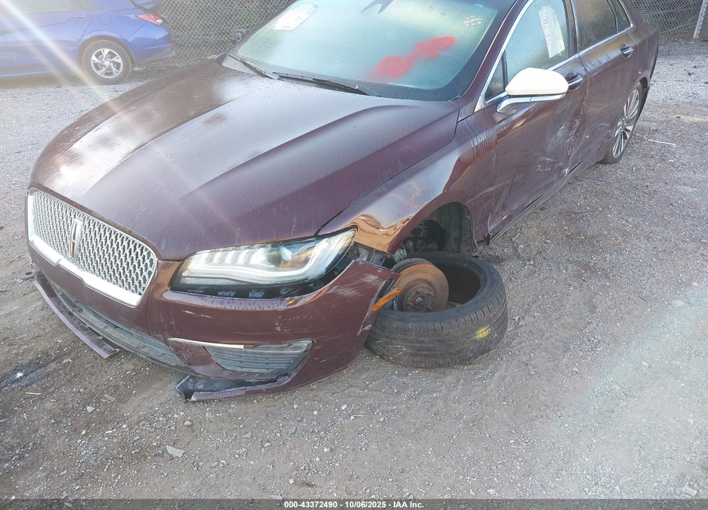 2017 LINCOLN MKZ RESERVE VIN: 3LN6L5F91HR662536