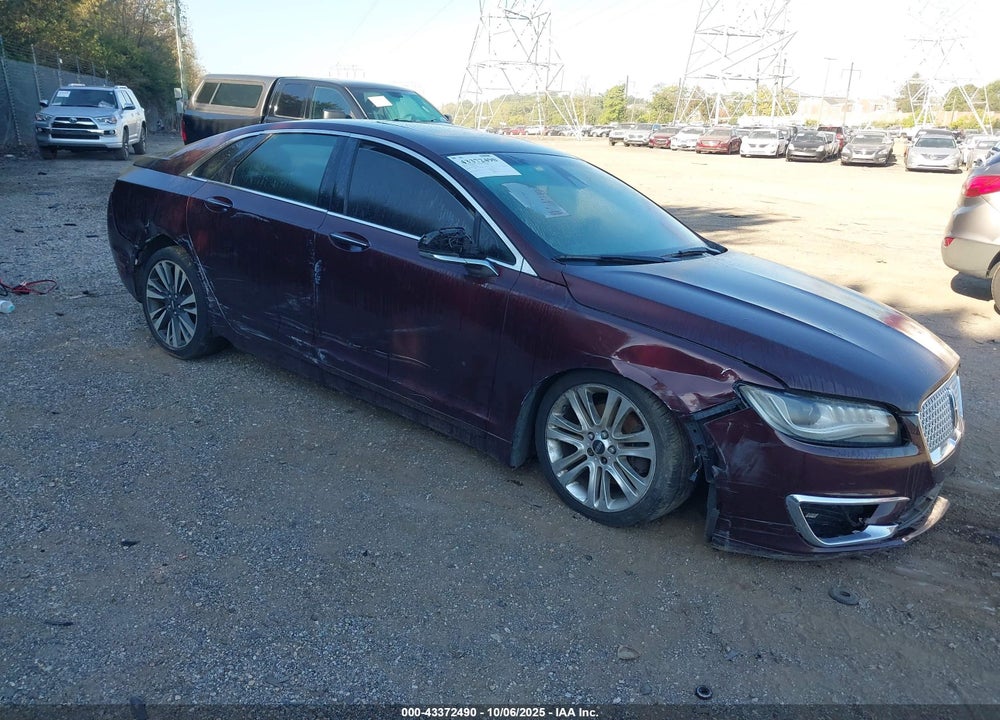 2017 LINCOLN MKZ RESERVE VIN: 3LN6L5F91HR662536