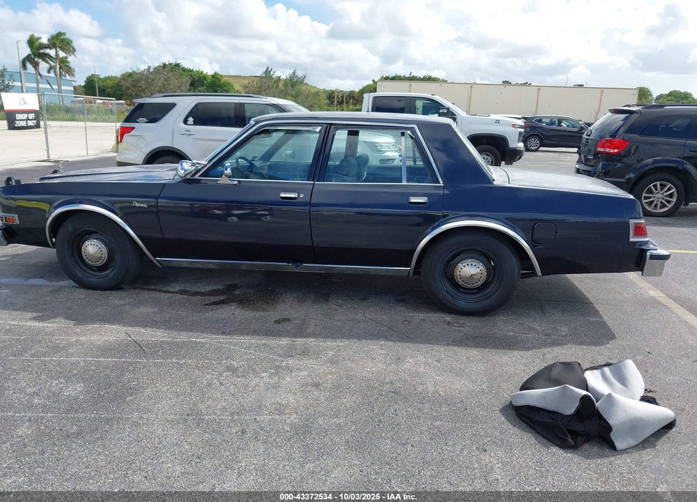 1986 DODGE DIPLOMAT SALON VIN: 1B3BG26P4GX539728