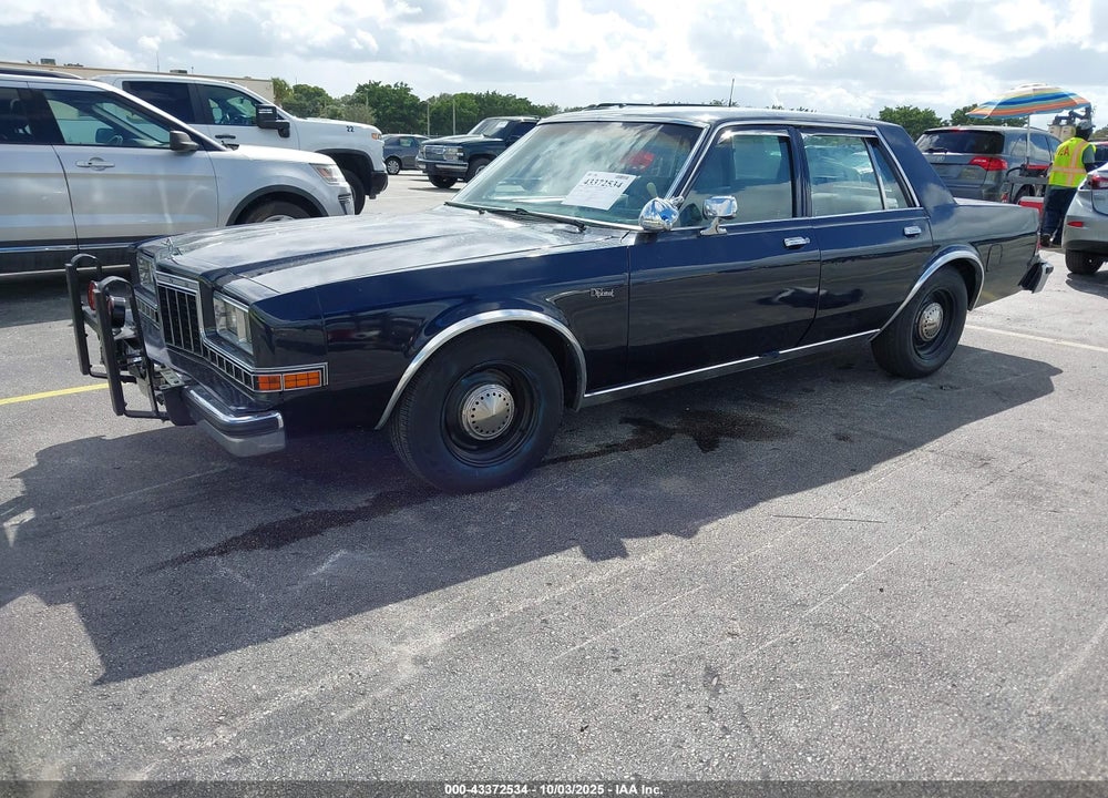 1986 DODGE DIPLOMAT SALON VIN: 1B3BG26P4GX539728