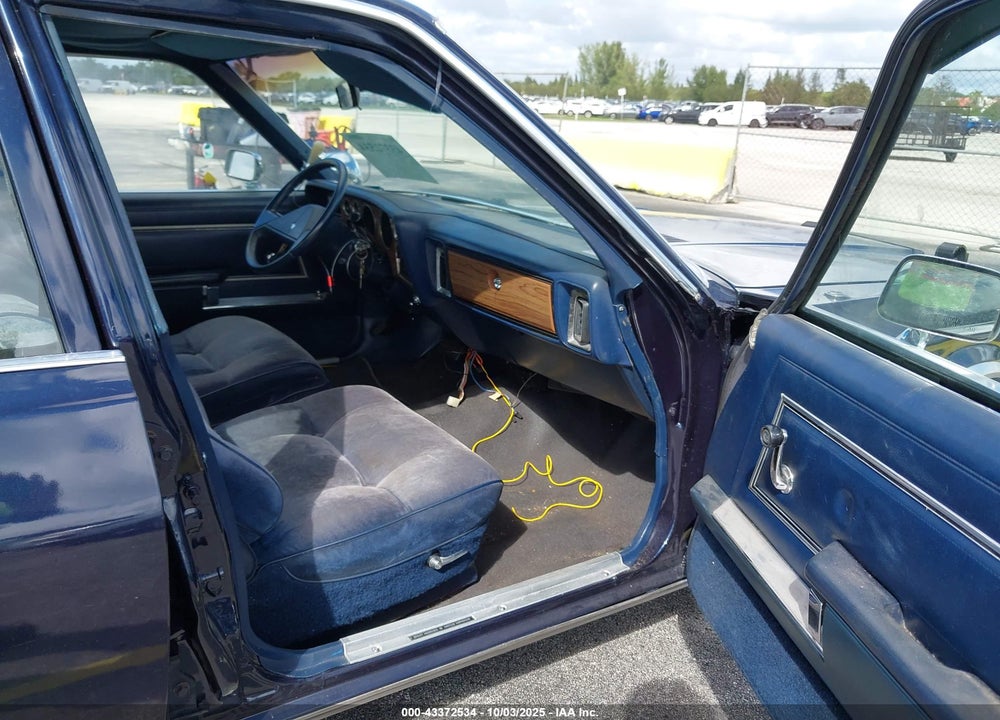 1986 DODGE DIPLOMAT SALON VIN: 1B3BG26P4GX539728