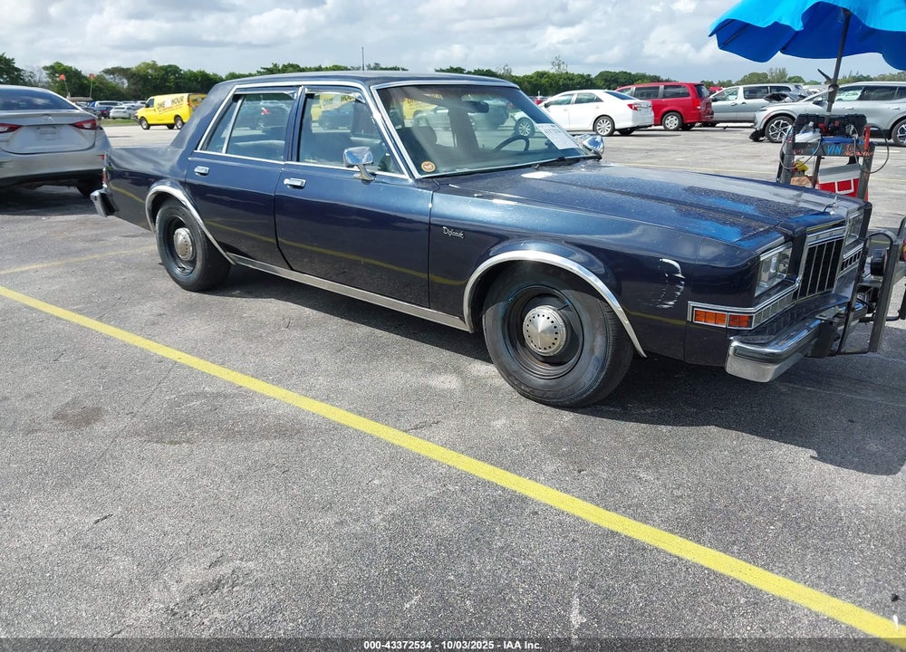 1986 DODGE DIPLOMAT SALON VIN: 1B3BG26P4GX539728