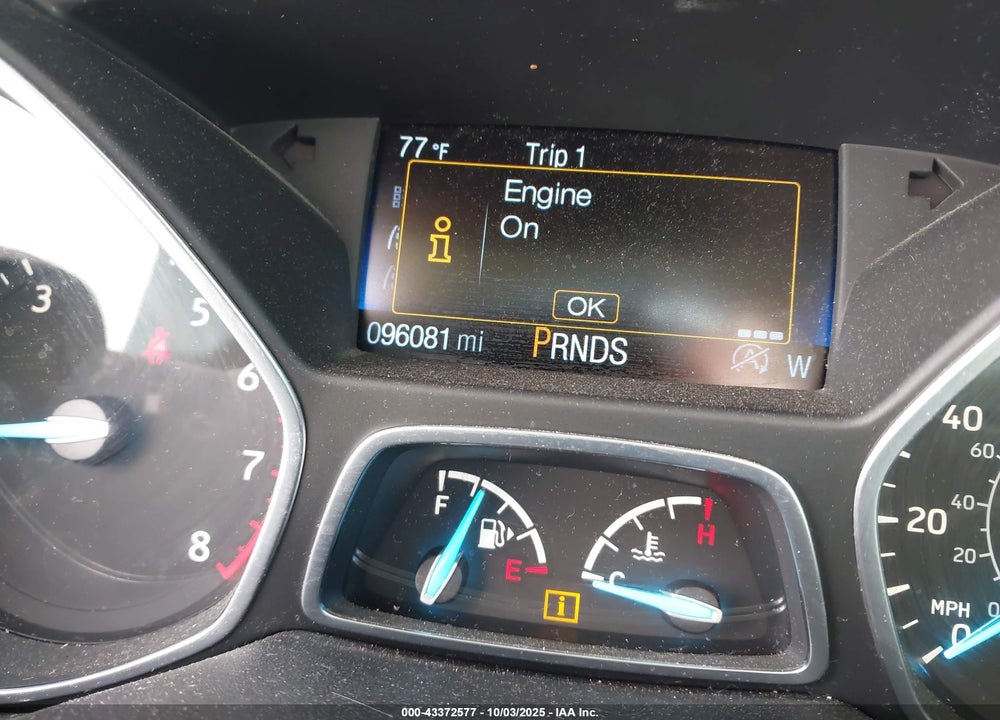 2017 FORD ESCAPE VIN: 1FMCU9JD5HUB55814