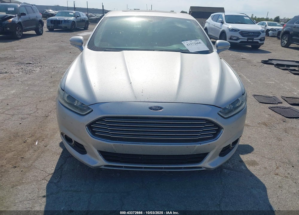 2013 FORD FUSION VIN: 3FA6P0K93DR102244