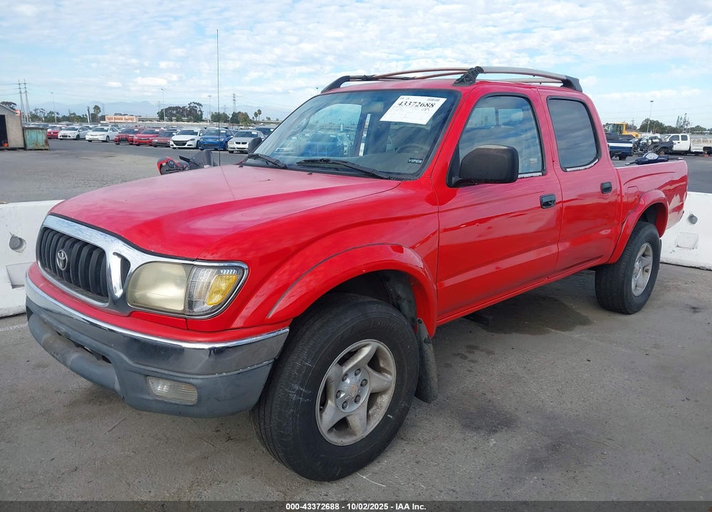 2002 TOYOTA TACOMA PRERUNNER V6 VIN: 5TEGN92N82Z041928