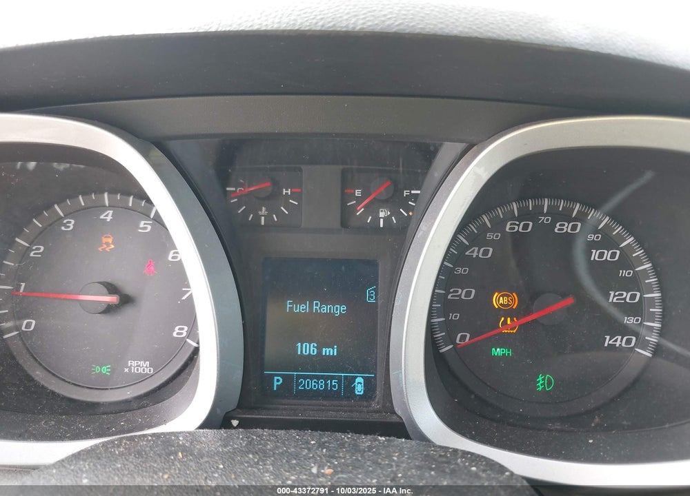 2011 CHEVROLET EQUINOX 2LT VIN: 2CNALPEC6B6448000