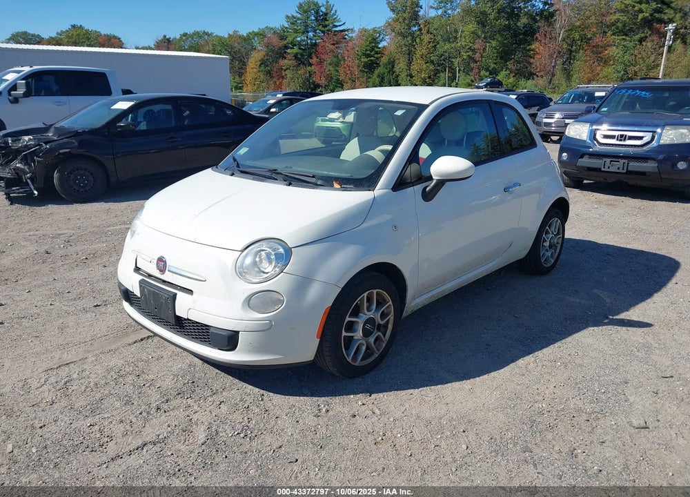2013 FIAT 500 VIN: 3C3CFFAR8DT745538