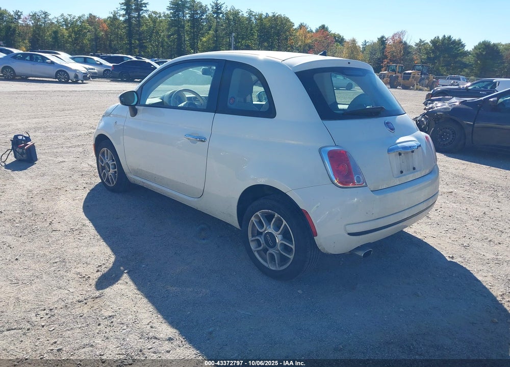 2013 FIAT 500 VIN: 3C3CFFAR8DT745538