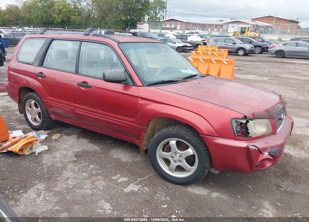 2005 SUBARU FORESTER 2.5XS VIN: JF1SG65625G745356