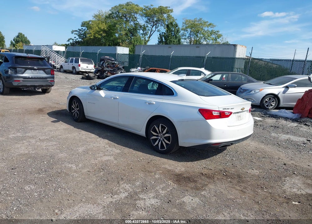 2016 CHEVROLET MALIBU VIN: 1G1ZF5SX3GF314772