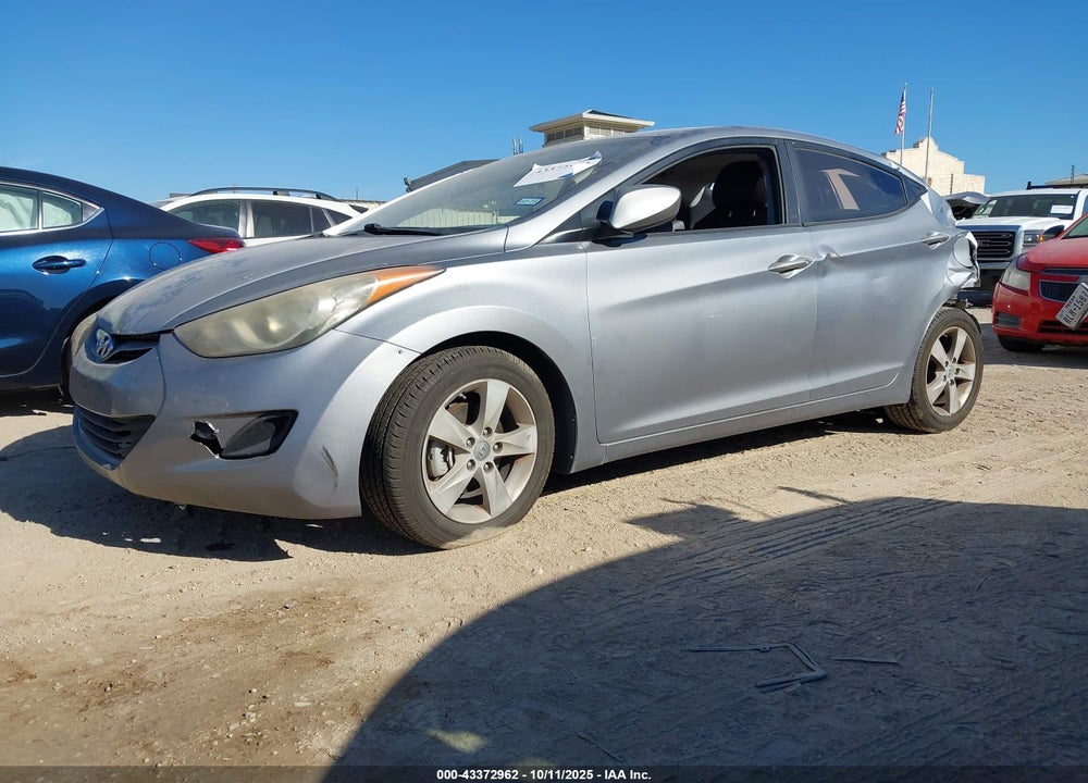 2013 HYUNDAI ELANTRA GLS VIN: KMHDH4AE7DU766460
