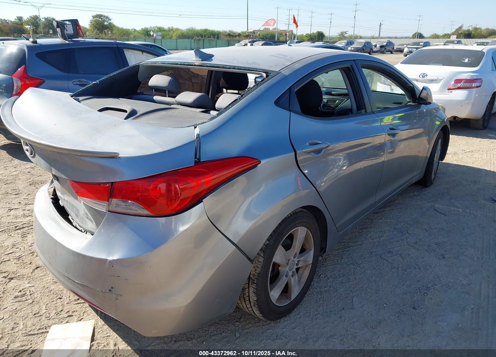 2013 HYUNDAI ELANTRA GLS VIN: KMHDH4AE7DU766460