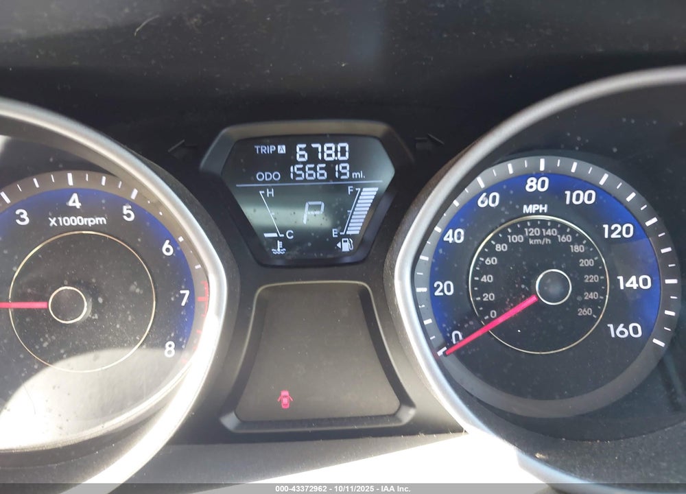 2013 HYUNDAI ELANTRA GLS VIN: KMHDH4AE7DU766460