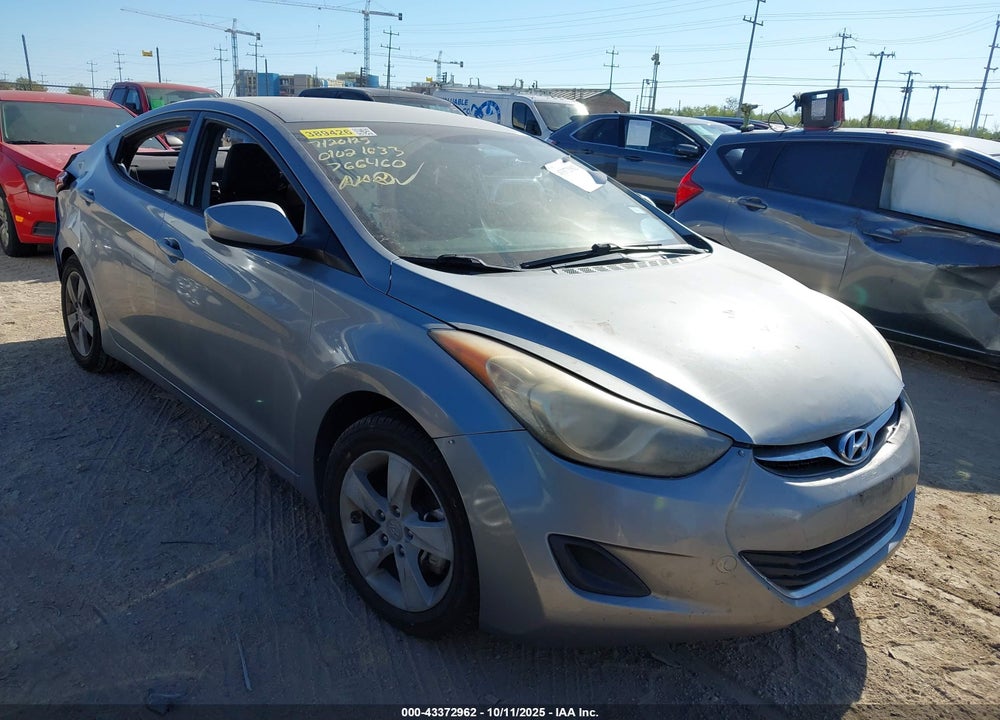 2013 HYUNDAI ELANTRA GLS VIN: KMHDH4AE7DU766460