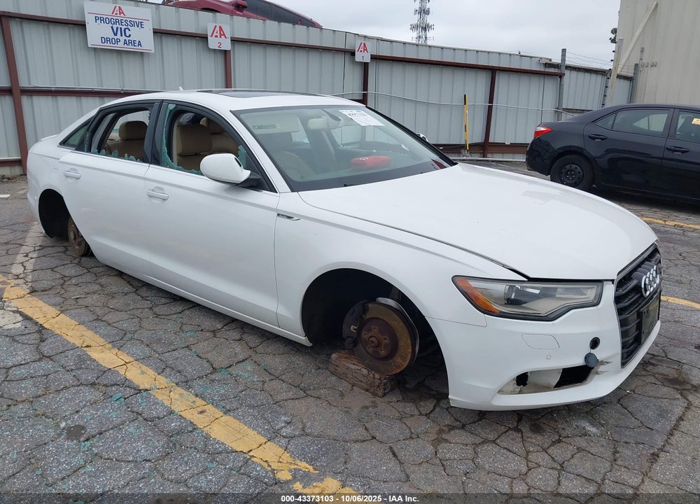 2014 AUDI A6 2.0T PREMIUM VIN: WAUDFAFC7EN090665