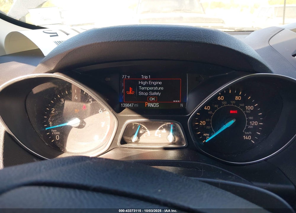 2017 FORD ESCAPE SE VIN: 1FMCU9GD8HUC83584