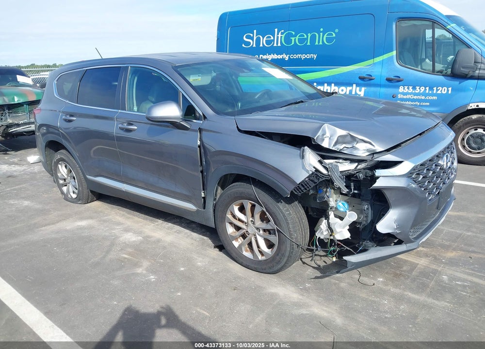 2019 HYUNDAI SANTA FE SE VIN: 5NMS2CAD4KH114267
