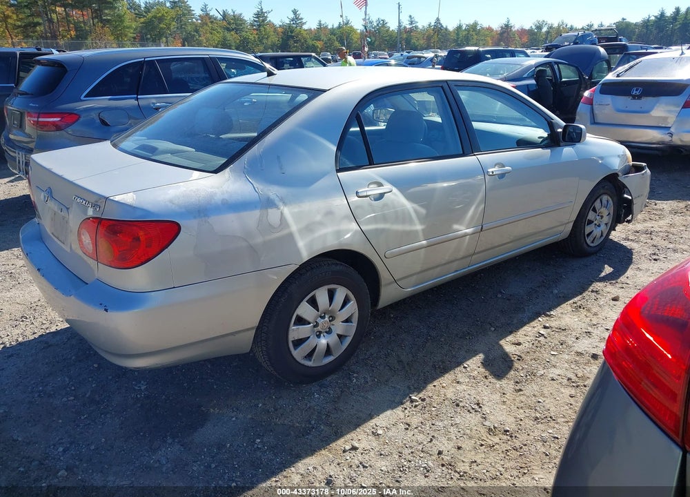 2004 TOYOTA COROLLA VIN: 2T1BR38E94C172622