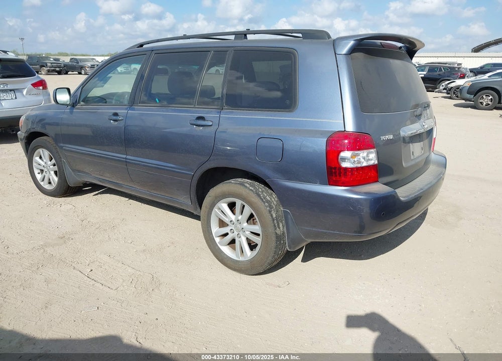 2006 TOYOTA HIGHLANDER HYBRID V6 VIN: JTEDW21A960006922