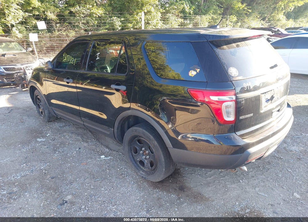 2014 FORD POLICE INTERCEPTOR VIN: 1FM5K8AR3EGA60439