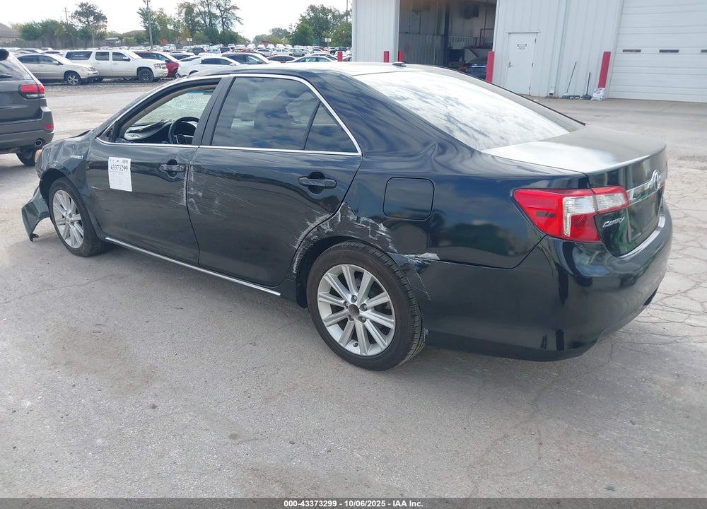 2012 TOYOTA CAMRY HYBRID XLE VIN: 4T1BD1FK4CU027030