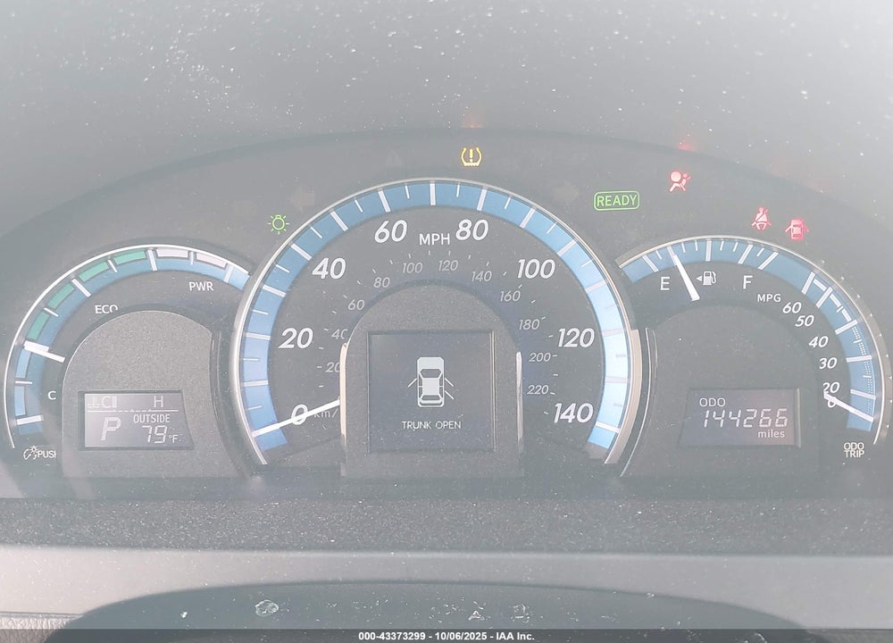 2012 TOYOTA CAMRY HYBRID XLE VIN: 4T1BD1FK4CU027030