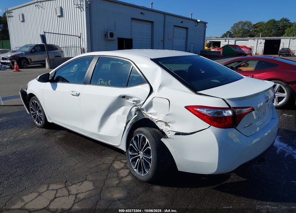 2016 TOYOTA COROLLA VIN: 2T1BURHE9GC541467