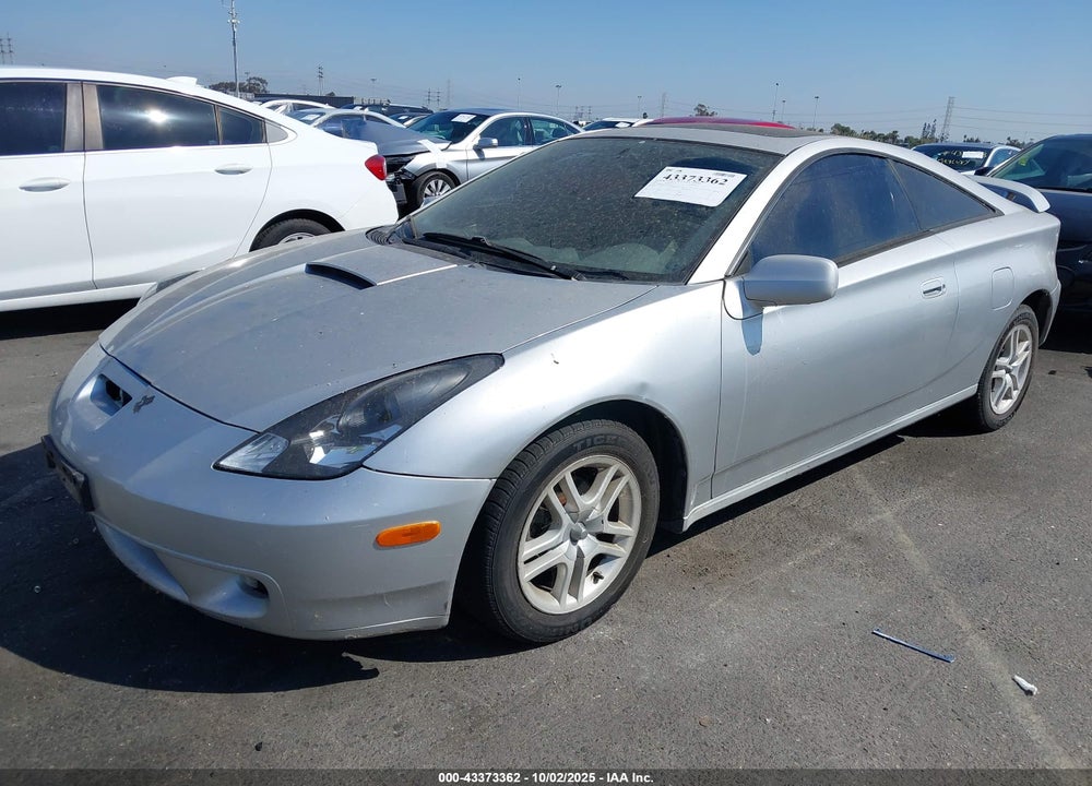 2000 TOYOTA CELICA VIN: JTDDR32T1Y0040549