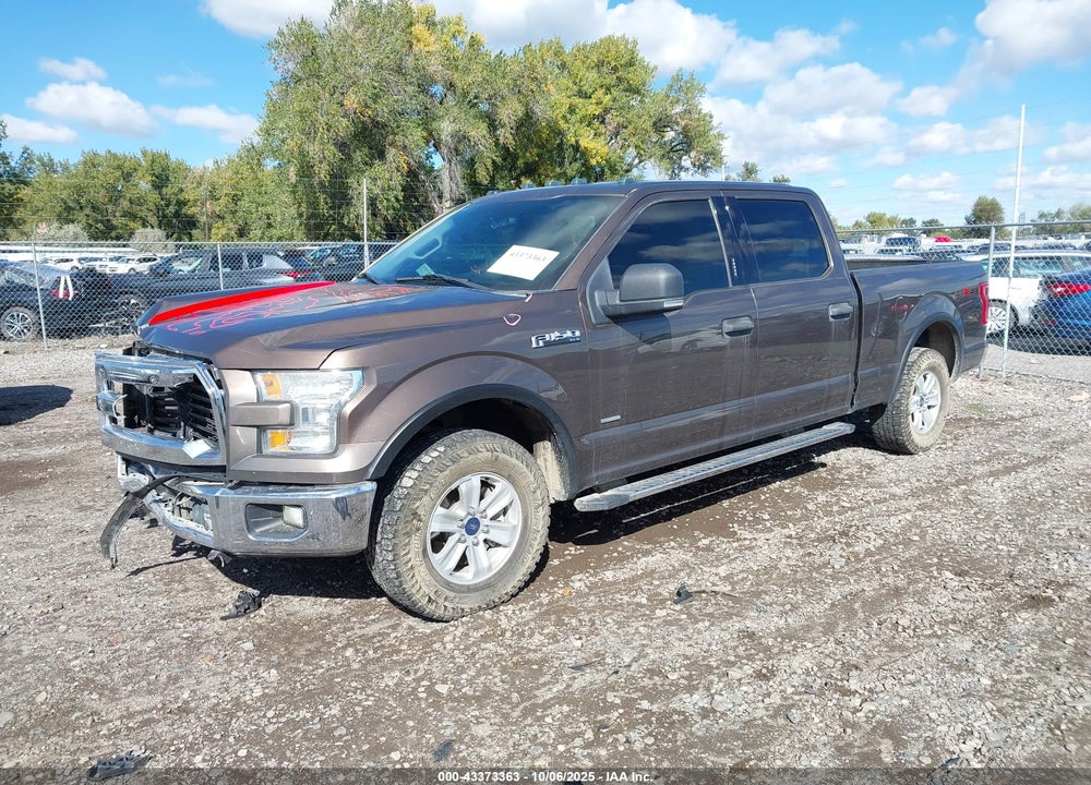 2015 FORD F-150 XLT VIN: 1FTFW1EG8FKD09927