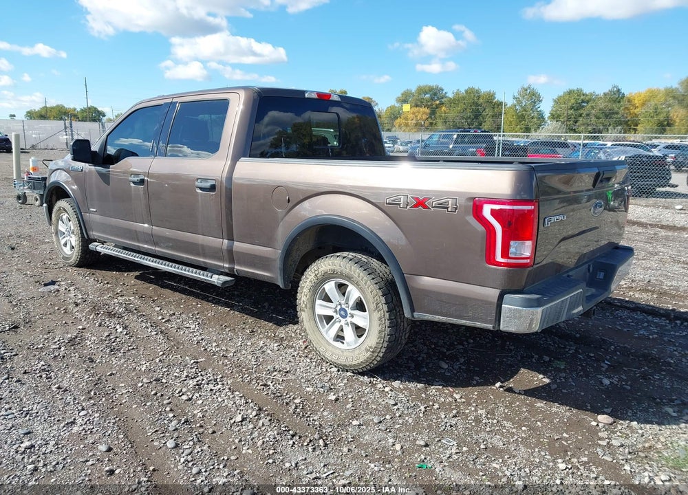 2015 FORD F-150 XLT VIN: 1FTFW1EG8FKD09927